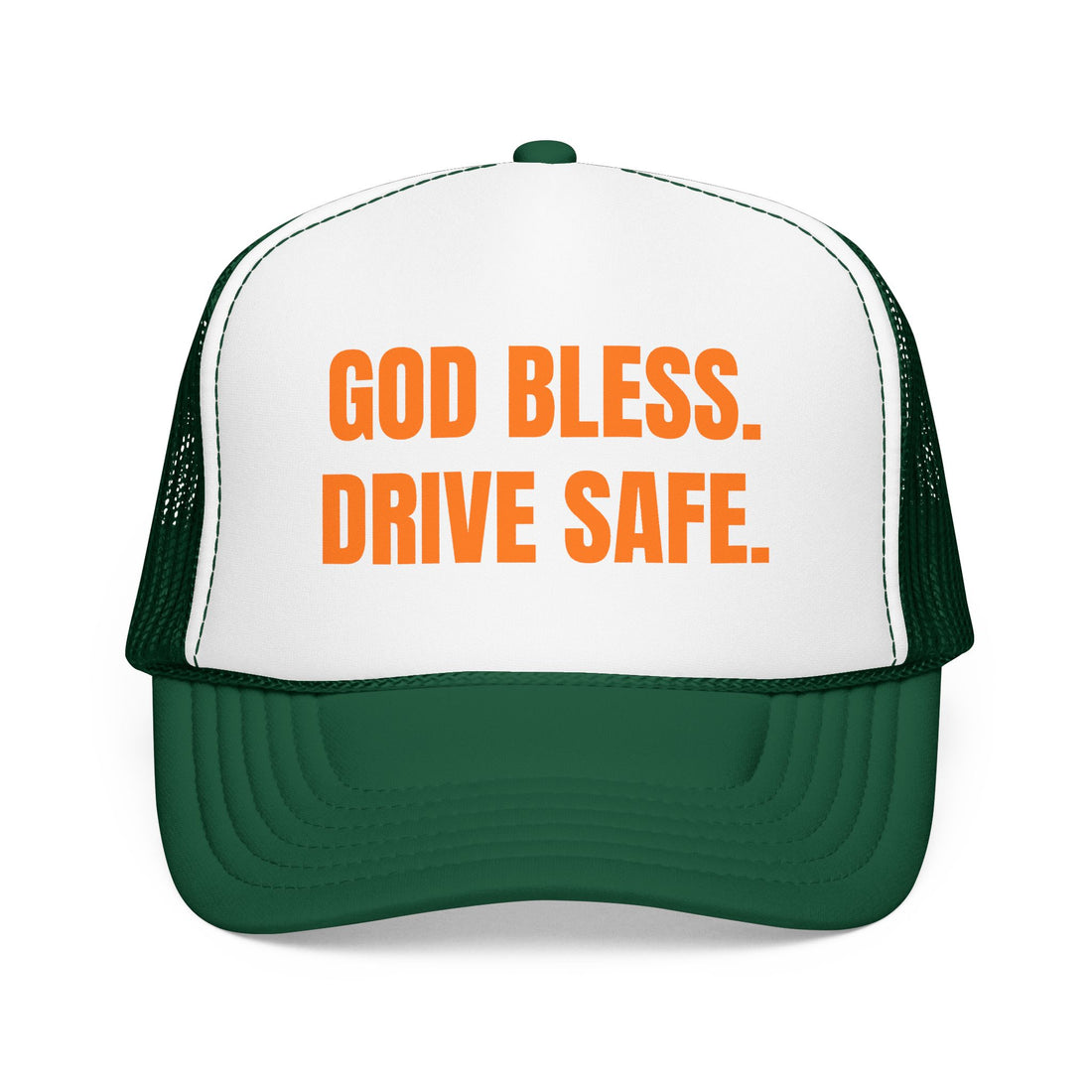 LRX EDITION 1: Trucker Hat in Kelly/ White/ Kelly
