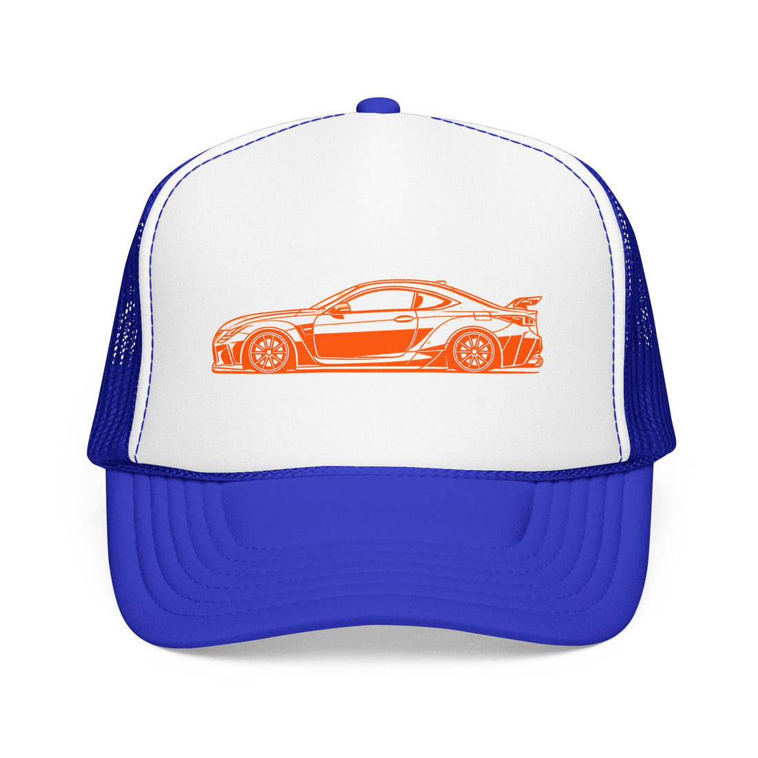 LRX EDITION 1: RCF Trucker Hat in Royal / White / Royal