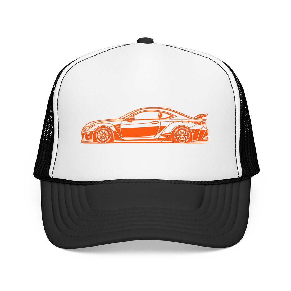 LRX EDITION 1: RCF Trucker Hat in Black/White